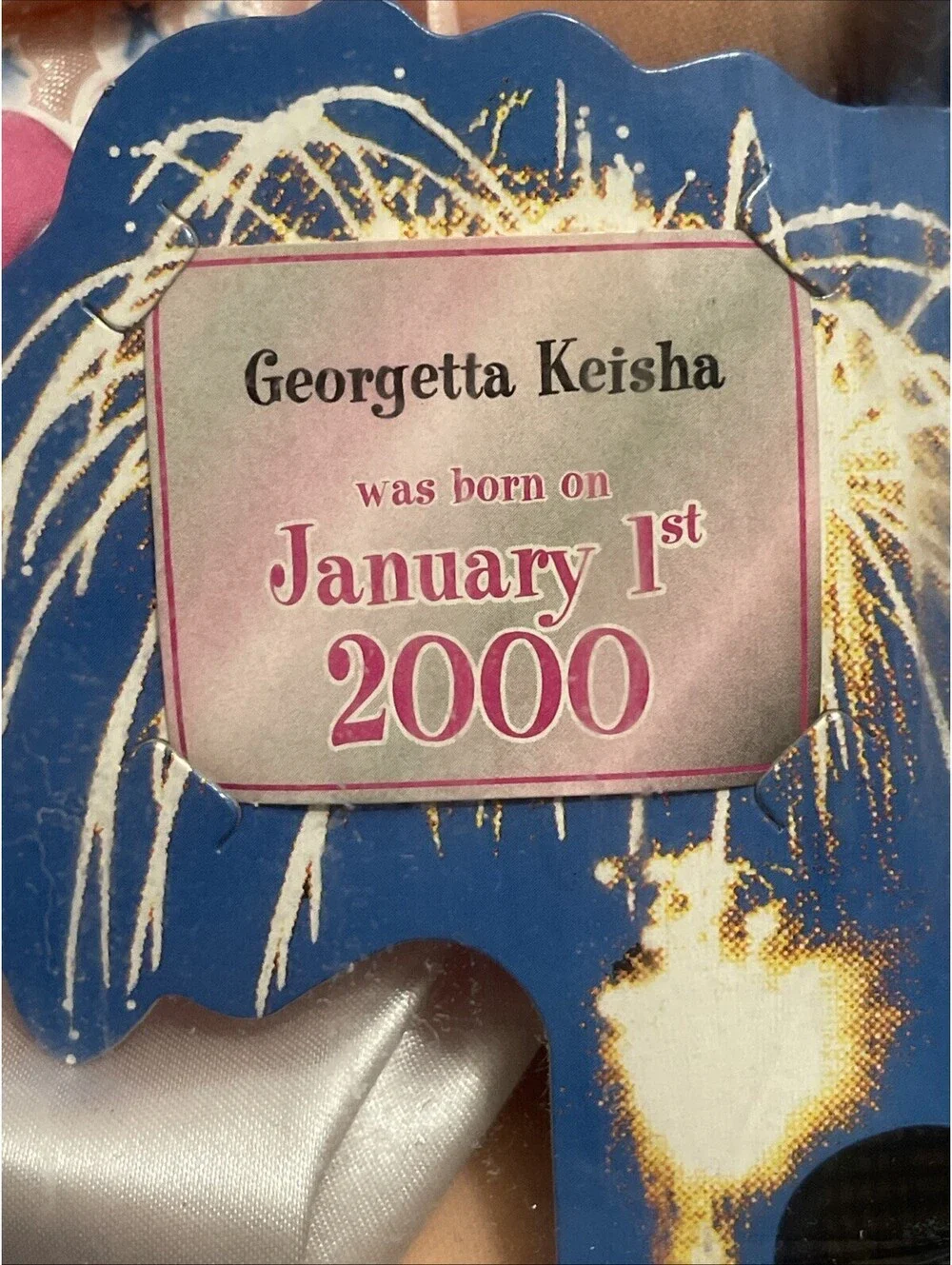 Cabbage Patch Kids Millennium Celebration Doll  – NIB - 2000 Happy New Year! Y2K
